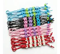 Planetgreen 24 Pack Christian Backpack Charms for Kids - WWJD, Jesus, Faith, Love Paracord Keychains - Bulk Religious Party Favors, Sunday School Gifts, VBS Rewards & Bible Study Prizes