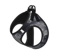 Planets And Astronaut Galaxy Pet Leash Vest For Small Dogs Cats Reflective Adjustable Soft Outdoor Walking Hiking Training