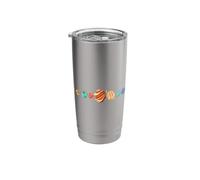 Planets of Our Solar System Aligned in Space Stainless Steel Insulated Tumbler