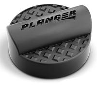 PLANGER® - Curby Pad flat - Jack rubber pad flat (for some Audi models) on trolley jack - Protects cars and SUVs with shape and rubber