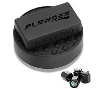 PLANGER® - LOFTY PAD +Valve Cap - Rubber Jack Pad (for BMW, Mini & Opel) - Protect Your Car, SUV & Weld when Jacking It Up With A Hydraulic Trolley Jack or Vehicle Lift