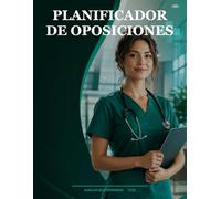 Planificador de Oposiciones Auxiliar de Enfermeria: Agenda Semanal y Tracker de Estudio · 32 Temas TCAE · 40 Semanas · Simulacros y Supuestos Practicos
