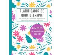 Planificador de Tratamiento de Quimioterapia - Cuaderno de Organización Médica y Bienestar Emocional - Regalo para Pacientes con Cáncer - Formato Grande 8.5 x 11 -Diario de Oncología
