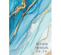 Planificador Mensual 2026-2029: Agenda y organizador de 4 años de enero a diciembre con registro de contraseñas, fechas importantes y más para una productividad y organización eficientes