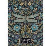 Planificador y Agenda Mensual 2026-2027: organizador completos para 2 Años de enero a diciembre con registro de contraseñas, fechas importantes y más para la productividad y una organización óptima