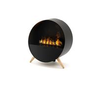 Planika Misty Modern, Freestanding Electric Water Vapour Fireplace with LED Optimyst Technology - True Flame Effect, Ideal for the Living Room.