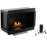 Planika Senso Fireplace - Automatic Bioethanol Burner - Indoor Fire Pit - Bio Fuel Ethanol Fire Indoor - Indoor Bioethanol Fireplace - Bioethanol Fire Indoor - Biofuel Heater