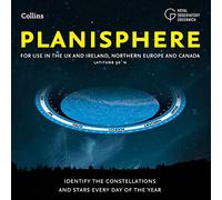 Planisphere : Latitude 50°N - for Use in the Uk and Ireland, Northern Europe, Northern USA and Canada