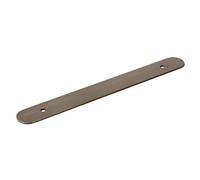 Plank Hardware Cohen Bronze Effect Brass Rectangular Cabinet Handle Backplate
