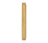 Plank Hardware Knurled Satin Brass Kitchen Cabinet Bar Pull Handle (L)1.2Cm (D)27mm, 110G