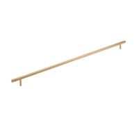 Plank Hardware Knurled Satin Brass Kitchen Cabinet Bar Pull Handle (L)76Cm (D)50mm, 1430G