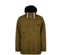 PLANKS X Woodsy 'yeah Baby' Ski Jacket (Army Green) Men