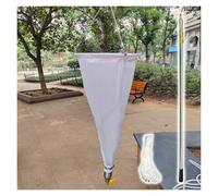 Plankton Collection Net with Telescoping Pole, Fine Nylon Mesh for Phytoplankton and Protozoa Sampling, Includes 16ft Rope for Easy Use