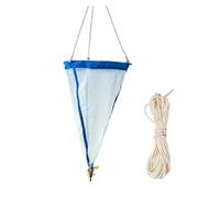 Plankton Net - 23.6" Depth 8" Diameter 125/200 Mesh For Collecting Phytoplankton & Protozoa Tow Net For Aquatic Research(13#)