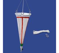 Plankton Net Collection Kit, Durable Nylon Mesh Net with Stainless Steel Ring, for Marine Biology Sampling & Water Research