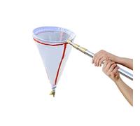 Plankton Netting, 21cm Diameter Sampling Tow Net for Aquatic Research with Telescopic Pole, Ideal for Pond and River Use, Efficient Collection for Marine Studies