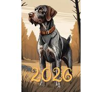 Planner 2025, 2026, 2027, 2028, 2029, 2030 German Wirehaired Pointer: 378-page Calendar for every day of the year, including every hour with extra ... page with dogs German Wirehaired Pointer