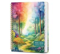 Planner 2025-2026, Monthly and Weekly Calendar Academic Planner (July 2025 - June 2026), Hardcover Student Teacher Planning Agenda Book with Tabs, Perfect for Office School Supplies, A5 (6.3" x 8.5