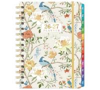 Planner 2026-2027 - 2026-2027 Planner weekly and monthly, July 2026 - June 2027, 9" x 11", Academic Calendar 26-27 with Colourful Tabs, Inner Pocket, Premium Paper, Twin-wire Binding