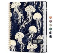 Planner 2026-2027, Academic Year Weekly and Monthly Calender Planner, from Jul 2026 - Jun 2027, Spiral Bound School Planning Book, Perfect for Teacher, Student, Women & Men, A4 (8.5" x 11"), Midnight