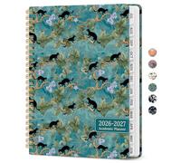 Planner 2026-2027, Academic Year Weekly and Monthly Calender Planner, from Jul 2026 - Jun 2027, Spiral Bound School Planning Book, Perfect for Teacher, Student, Women & Men, A4 (8.5" x 11"), Cats in