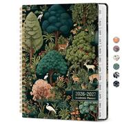 Planner 2026-2027, Academic Year Weekly and Monthly Calender Planner, from Jul 2026 - Jun 2027, Spiral Bound School Planning Book, Perfect for Teacher, Student, Women & Men, A4 (8.5" x 11"), Enchanted