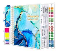 Planner 2026-2027, Large 18 Months Academic Daily Weekly Monthly Planner Yearly Agenda July. 2026-Dec. 2027, 7.9" x 9.8", Page Tabs, Separator Page, Pocket Folder, Bookmark, Stickers, Sticky Note Set