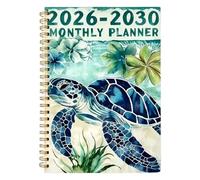 Planner 2026-2030 - Sea Theme 5 Year Scheduling Journal | 60 Month Planner Notebook - Students Professionals Entrepreneurs Teachers Freelancers Consultants Home School Office