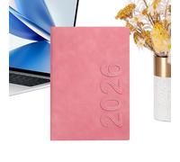 Planner 2026 - Agenda 2026 | Daily Agenda Book Design, Monthly Page Organization Notebook, Time Management Diary from January to December, Structured Productivity Layout for B