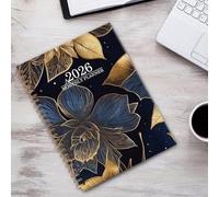 Planner 2026 - Smooth Writing Notebook Large Blocks | 2026 Calendar Book Monthly Planner | for Home Office Classroom Planning Study Work Academic Teacher Student Family Christmas Birthday