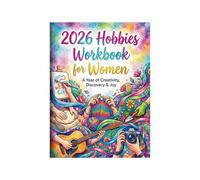 Planner 2026 - Structured Goal Tracking System | Hobby Organizing Planning Support Workbook | 60-Page Layout With 28.5cm Size | Paper Material Organizer For Women Ladies Home Hobby Management