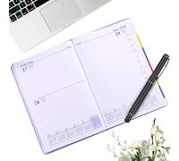 Planner Book 2026 - Planning Agenda Notebook, Work Diary, English Diary | Robust Daily Weekly Monthly Tracker System for Home, School, Classroom, Meeting Room