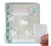 Planner Cover | M5 Clear School Supplies | Journal Cover Case PVC Organizer,for Teen Girls Boys Women Home School Classroom Office Travel Road Trip Outdoor Birthday Holiday