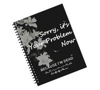 Planner - End-of-Life Planner With Table Of Contents | Paper Scoring Stages Organization Wire | Personal Information Folder | Precaution