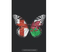 Planner: English Welsh Flag Combined Butterfly Flags Of England Wales