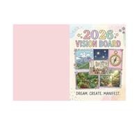 Planner Notebook - 2026 Goal Achievement Journal, Personal Tracking Notebook Calendars | Dream Board Calendar For Adults Women Scrapbooking Journaling Work Planning Success Visualization Development