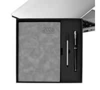 Planner Notebook - 2026 Work Planner Notebook | A5 Stationary Note Journal Hard Cover 12 Months Complete for School Students College Teens