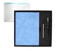 Planner Notebook, 2026 Work Planner Notebook - A5 Stationary Note Journal Hard Cover 12 Months Complete for School Students College Teens