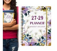Planner Notebook | 2027-2029 Life Organizer Journal Agenda,Daily Task Planner - for Study School College Desk Travel Home Business