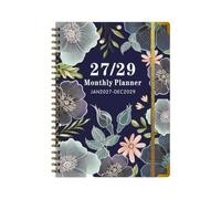 Planner Notebook 2027-2029 Spiral Binding 3-Year Tracking Journal