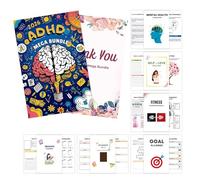 Planner Notebook - Student Planner Notebook 2026 300 Pages A4 Size | Fitness Tracker Mental Health Goal Journal for Teachers Students Home School Work Gym Voy