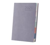 Planner Notebook - Work Notebook | 2025 Day Agenda Task Organizer | A5 Hardcover Daily Full 12-Month Notes Journal Stationery For Fitness Travel College School Business Women Teachers Men Students