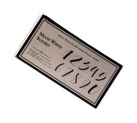 Planner Number Stamp Set for Date Labels, Fo llow Your Heart