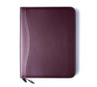 Planner Pad Spiral Bound Executive Size Cover, Fits 8 ½” x 11” Size Planner Pad Planner Only, Cowhide Leather, Burgundy