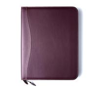 Planner Pad Spiral Bound Executive Size Cover, Fits 8 ½” x 11” Size Planner Pad Planner Only, Cowhide Leather, Burgundy