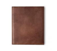 Planner Pad Spiral Bound Personal Size Cover, Fits 6 ¾” x 8 ½” Size Planner Pad Planner Only, Natural Cowhide Leather, Brown