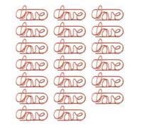 Planner Paper Clips Rose Gold Wire Outline, Rose goldlove