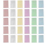 Planner Reward Stickers Foil Star Labels 30 Sheets 15MM Adhesive Notes for Classroom Goal Planning Daily Use Set Teacher Incentive Seals Progress Chart Labels School Planner Icons Homeschool Adhesive