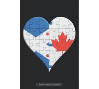 Planner: Scottish Canadian Flag United Heart Jigsaw Puzzle Flags Of Scotland Canada
