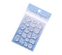 Planner Stamper Clear Cute Silicone with Acrylic Handle - Journaling Stamp Set - for Reading, Bookshelves, Making Notebooks, Planner Cards, Photo Albums, Envelopes, Bri